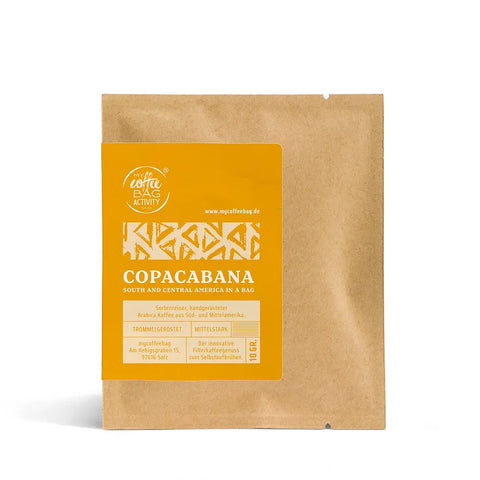 De maagvriendelijke Zuid- en Midden-Amerikaanse: Drip Coffee Bag Copacabana