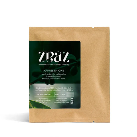 De middelsterke Mexicaanse hooglandkoffie: Drip Coffee Bag ZEAL No 1